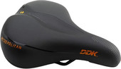 Седло DDK D5347SDR (черный/оранжевый)