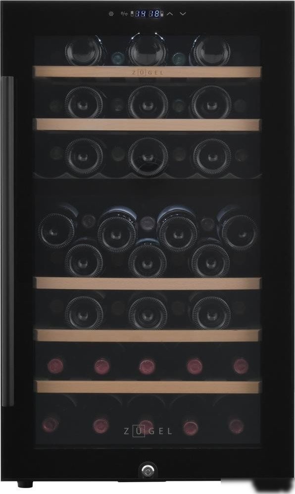 Винный шкаф ZUGEL ZCWF521DB Dual Zone
