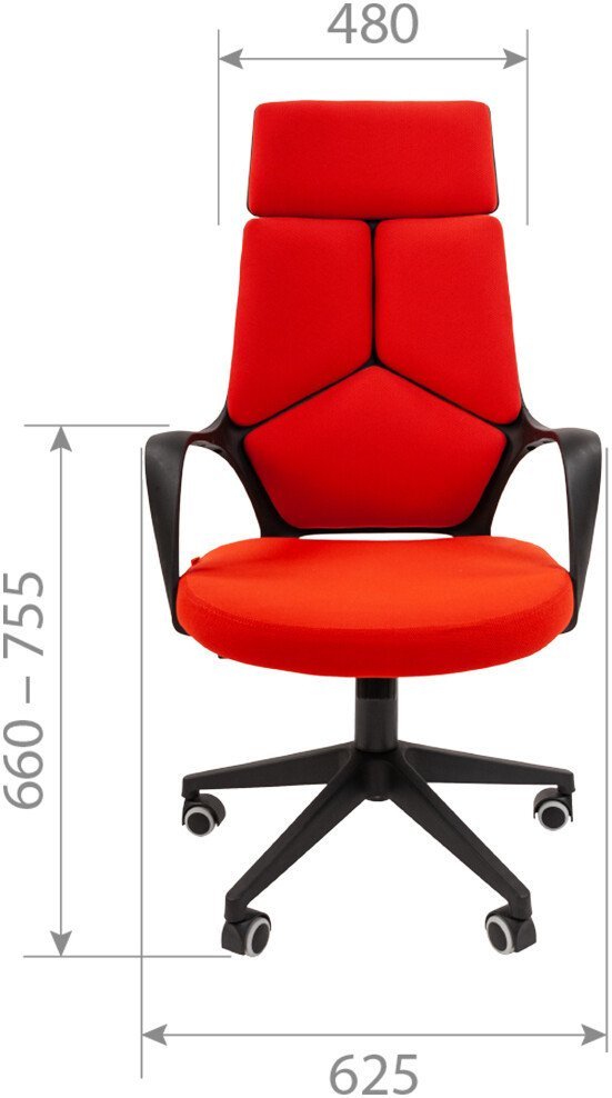 Офисное кресло CHAIRMAN 525 (T-02 голубой)