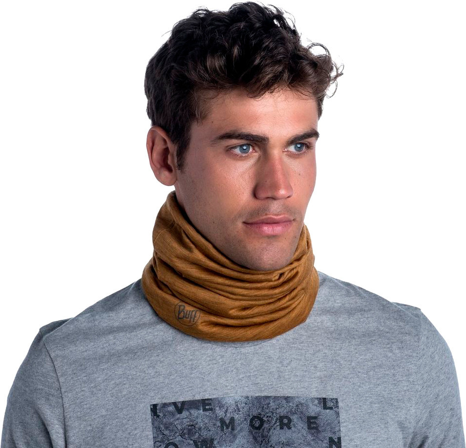 Шарф (бафф) Buff LW Merino Wool Solid Mustard 113010.118.10.00