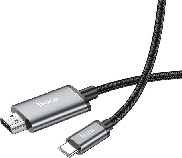 Кабель Hoco UA27 USB Type-C - HDMI (2 м, черный)