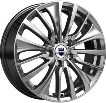 Литые диски K&K Flanker 17x6.5" 5x114.3мм DIA 54.1мм ET 50мм Дарк платинум