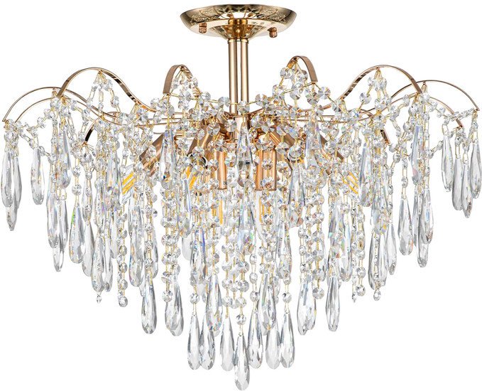 Люстра средней высоты Escada Aurea 1124/8PL E14*40W Gold