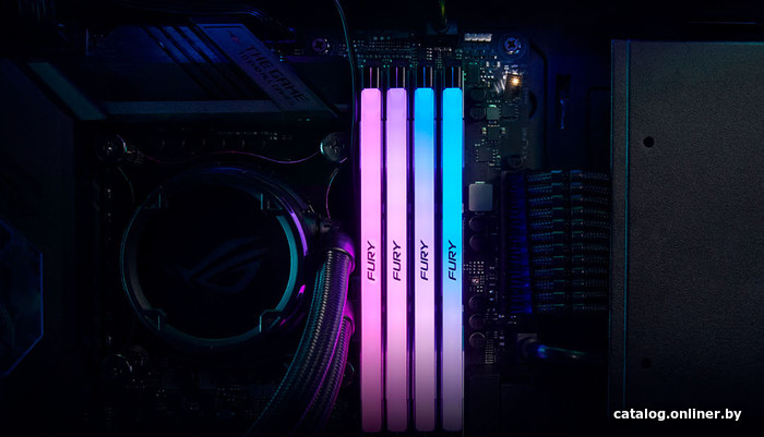 Оперативная память Kingston FURY Renegade RGB 2x16ГБ DDR5 7600МГц KF576C38RSAK2-32