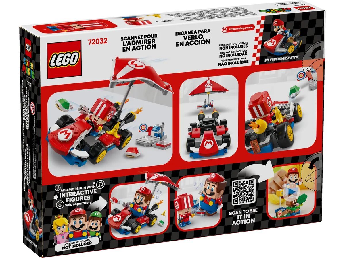 Конструктор LEGO Mario Kart – Стандартный карт 72032