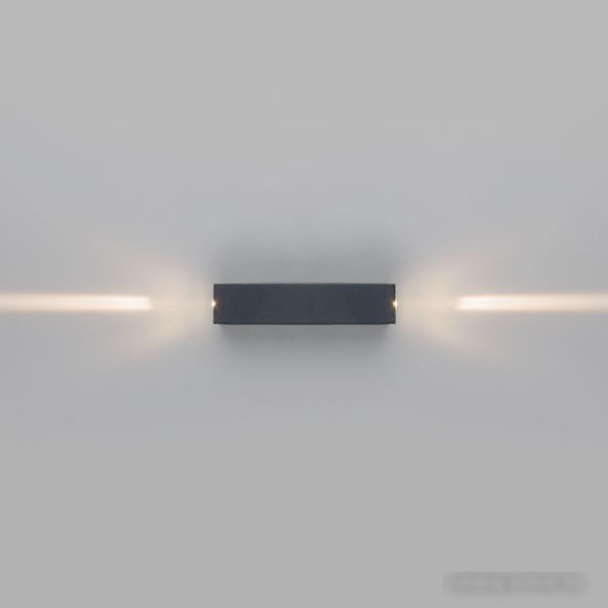 Уличный настенный светильник Elektrostandard Blaze LED 35136/W (серый)