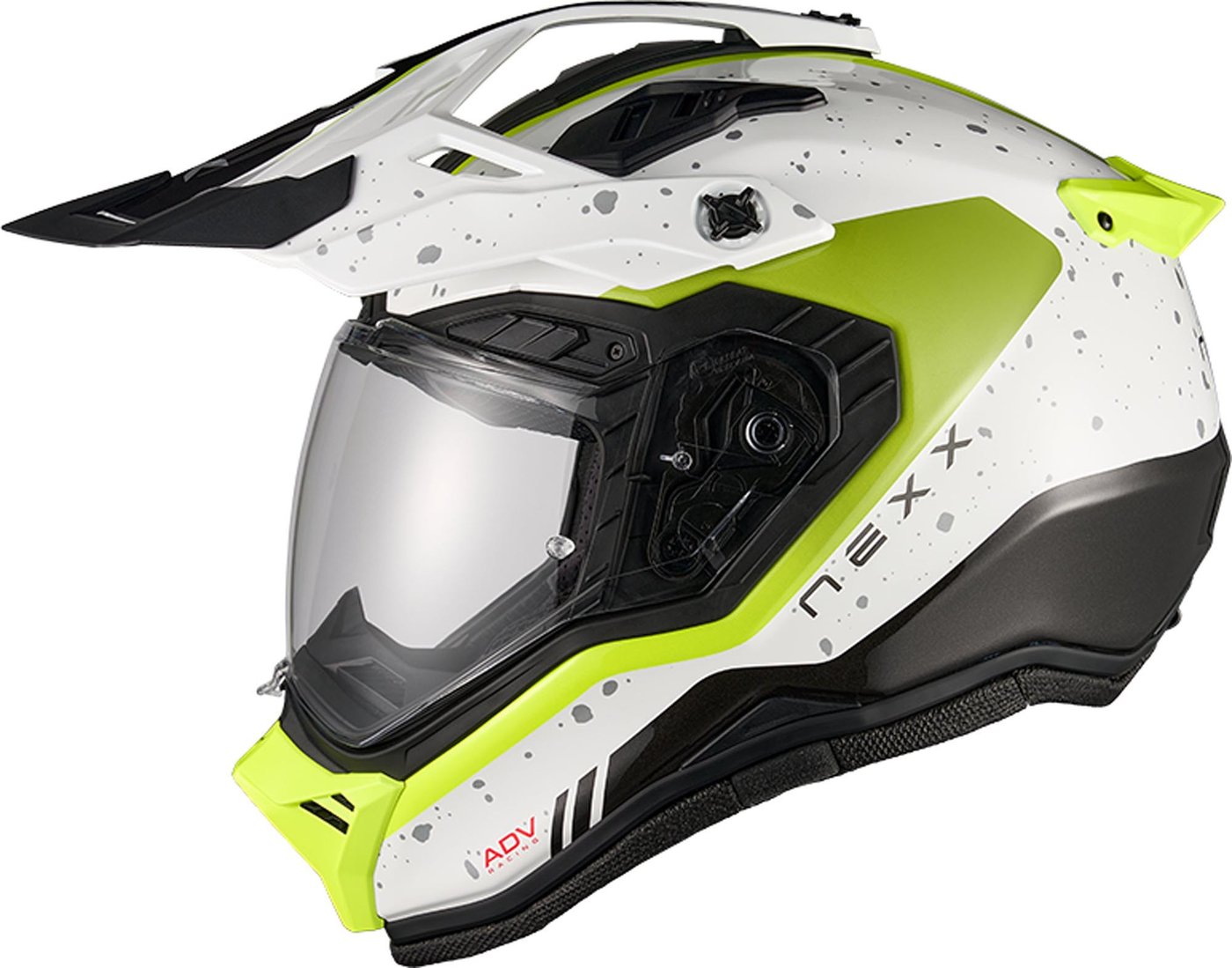 Мотошлем Nexx Helmets X.Rally Yuma (M, белый/неон)