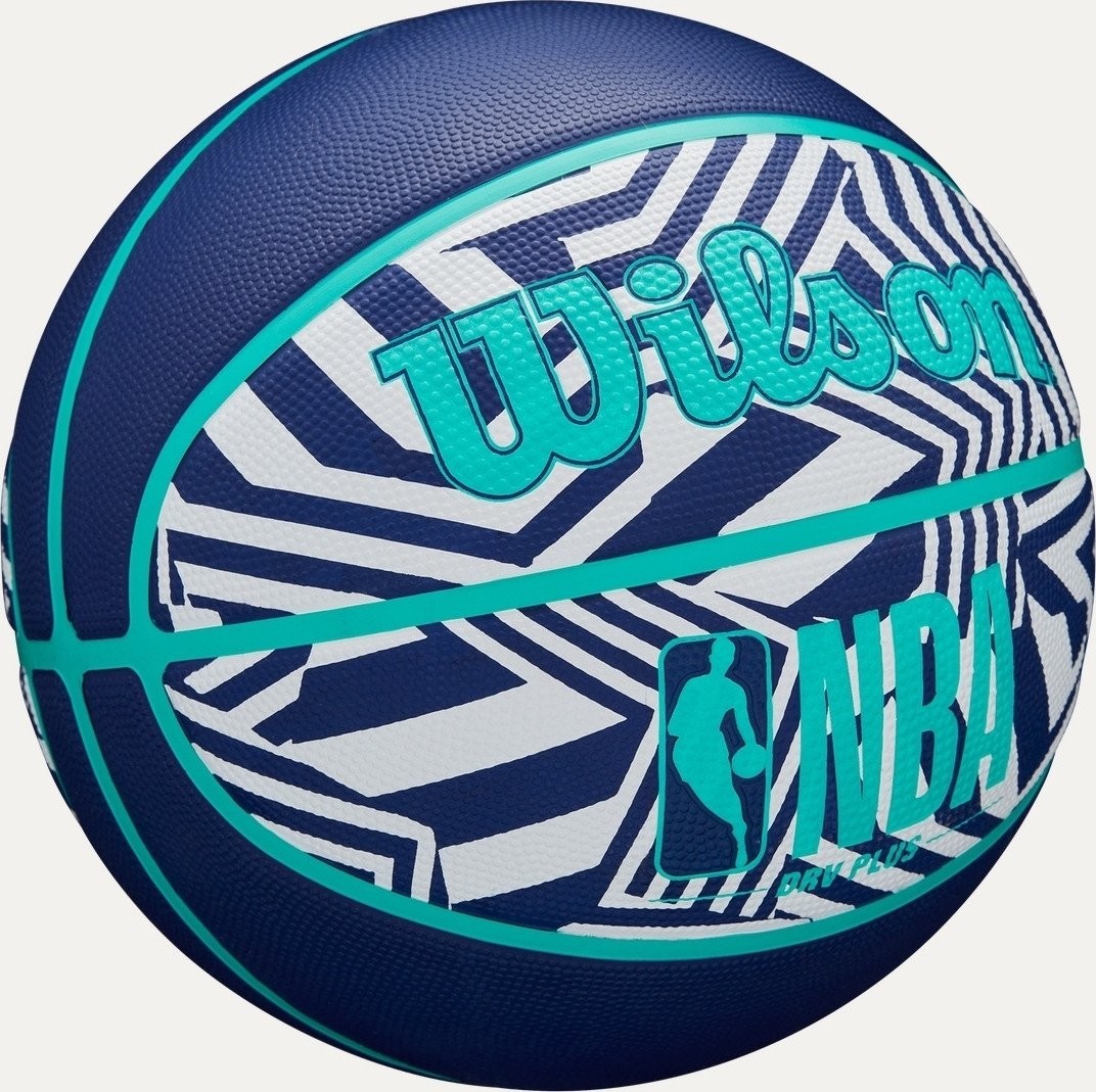 Баскетбольный мяч Wilson NBA DRV Plus Camo Indigo WZ3016102XB6 (6 размер)