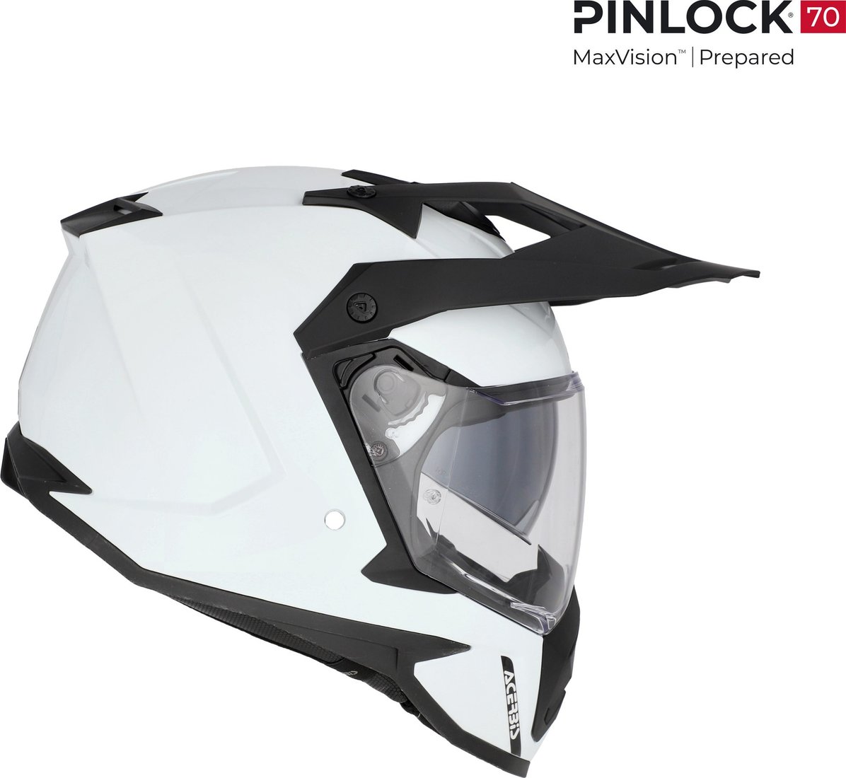 Мотошлем Acerbis Assault 0026643.030.064 (M, белый)