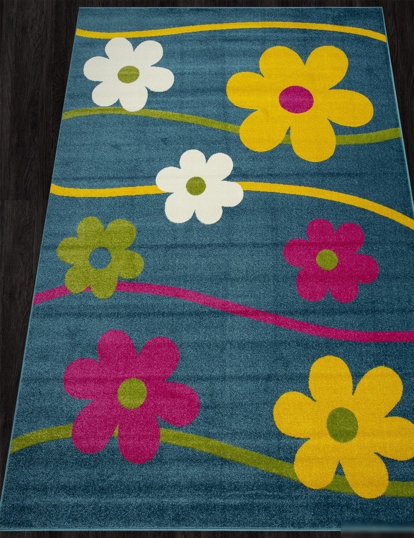 Ковер для жилой комнаты Merinos Orion 1021-STAN-BLUE (1.2x1.8)