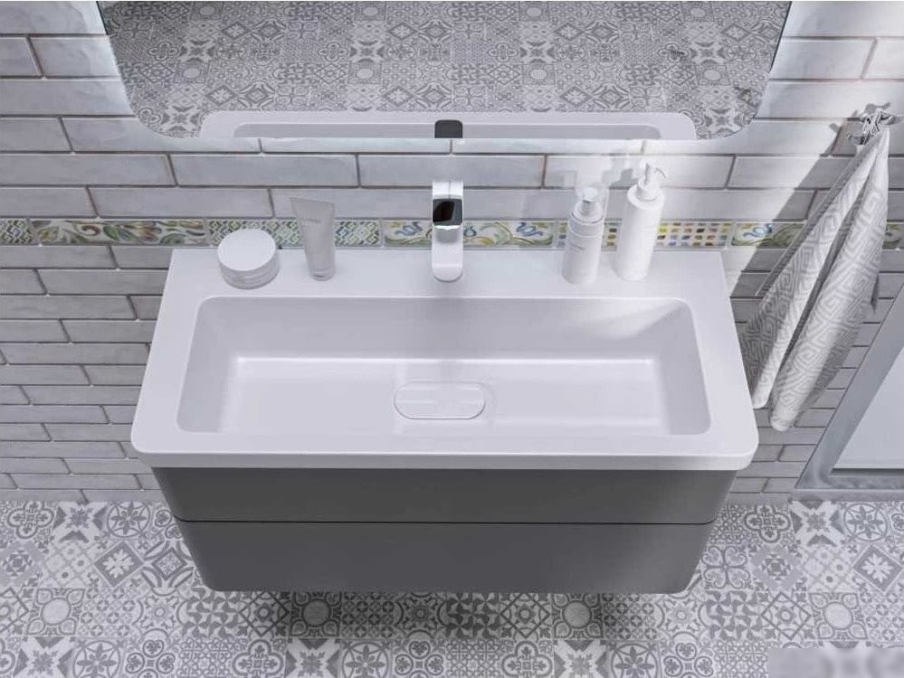 Умывальник Madera Modul Slim 80x36