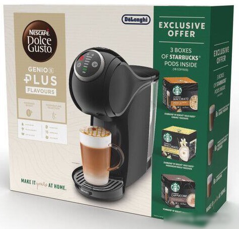 Капсульная кофеварка DeLonghi Dolce Gusto Genio S Plus EDG315.B