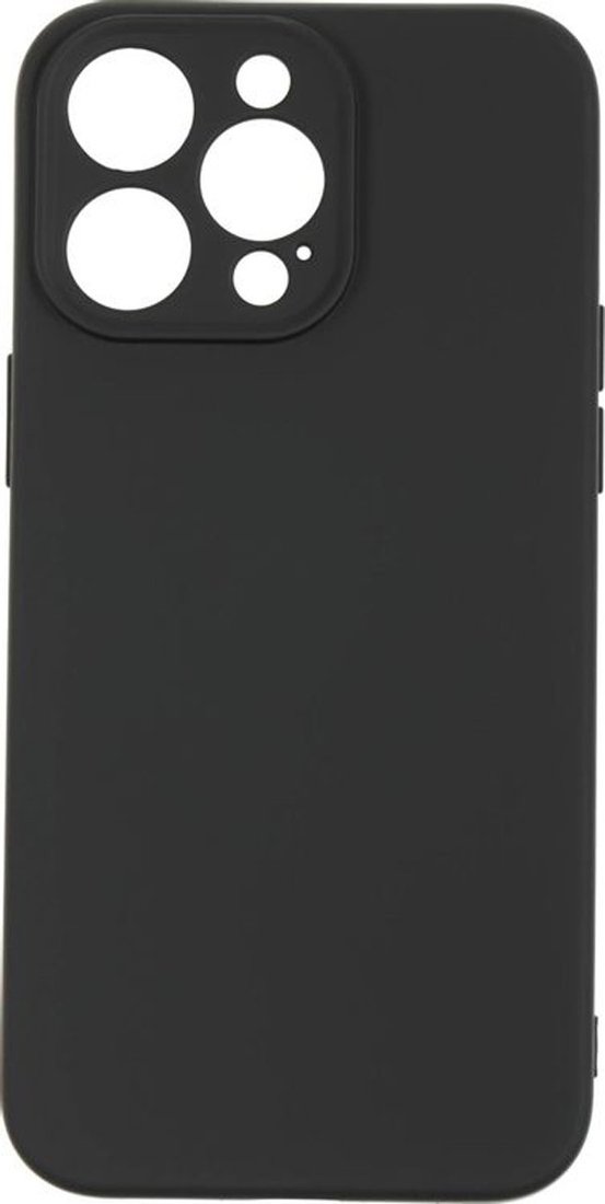 Чехол для телефона BoraSCO Microfiber Case для Apple iPhone 15 Pro Max 72425 (черный)