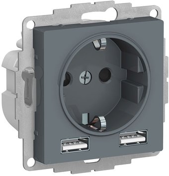 Розетка Systeme Electric AtlasDesign ATN000730
