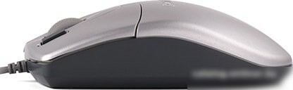 Мышь A4Tech OP-620D (серебристый)