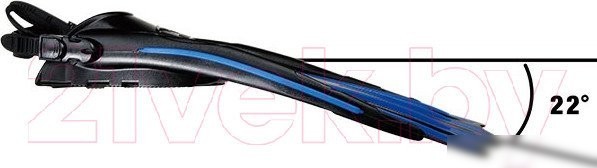 Ласты IST Sports FP01NY-S (черный/желтый)