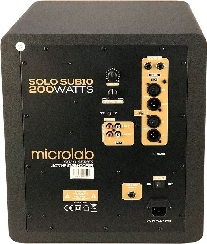 Проводной сабвуфер Microlab Solo SUB10