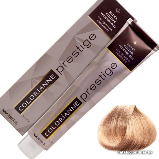Крем-краска для волос Brelil Professional Colorianne Prestige 9/12 очень светлый лунно-песочный блонд Крем-краска для волос Brelil Professional Colorianne Prestige 9/12 очень светлый лунно-песочный блонд