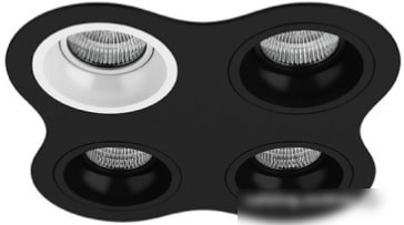 Точечный светильник Lightstar Domino D64706070707 Точечный светильник Lightstar Domino D64706070707