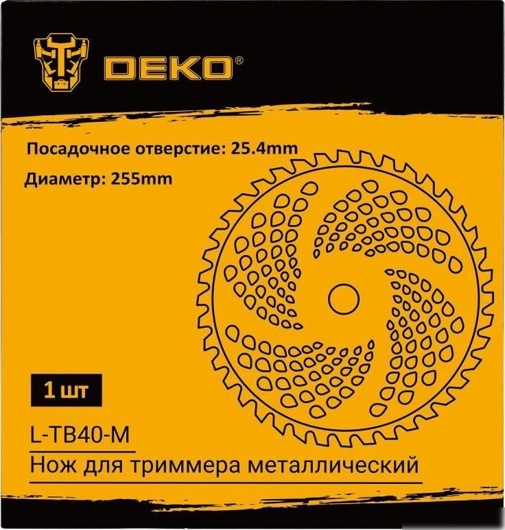 Нож для триммера Deko L-TB40-M 084-2024