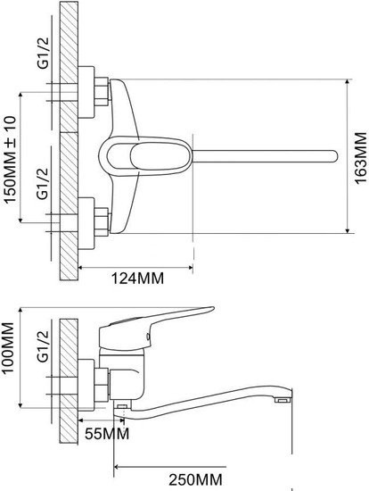 Смеситель Econoce EC0243