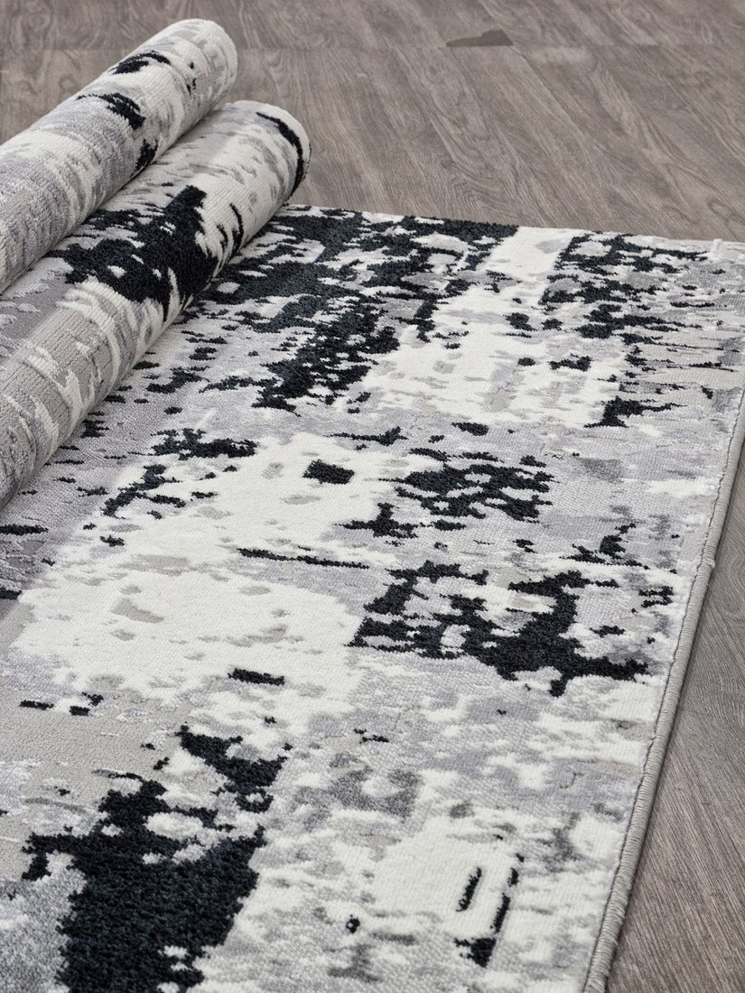 Ковер для жилой комнаты Merinos Palermo F284-STAN-DARK GRAY (1.6х2.3)