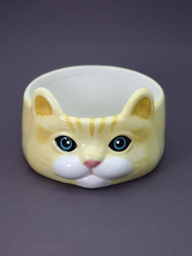 Миска ILikeGift Голубоглазый кот FC240444