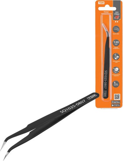 Пинцет TDM Electric Рубин SQ1025-0807