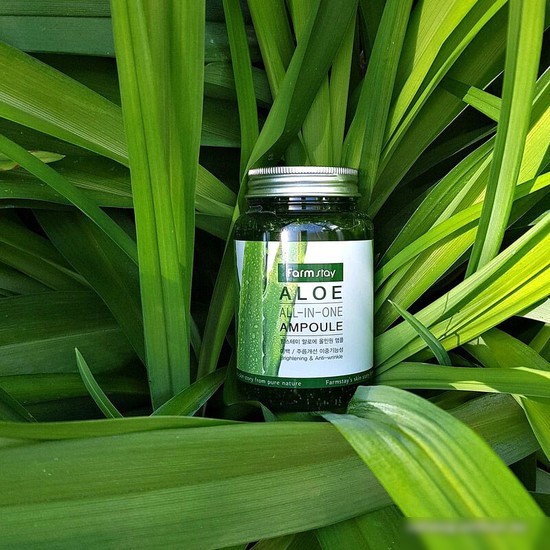 FarmStay Сыворотка для лица Aloe All ln One Ampoule 250 мл