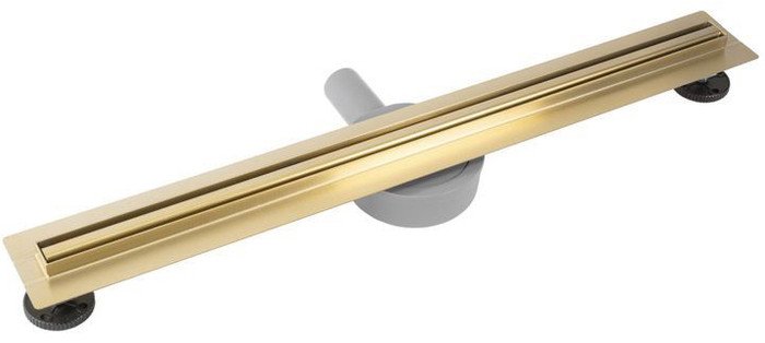 Трап/канал Rea Neox Slim Pro Matt Gold 90 см