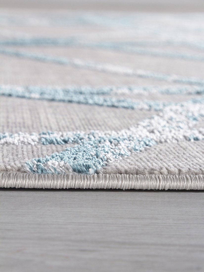 Ковер для жилой комнаты Merinos Liman F478-STAN-GRAY-BLUE (2.8x3.8)