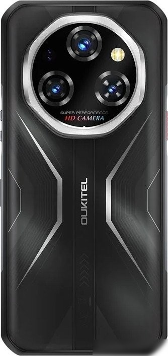 Телефон Oukitel WP55 12GB/256GB (черный/серебристый)