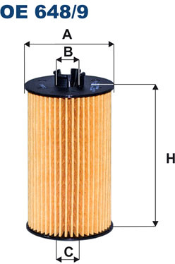 Масляный фильтр Filtron OE648/9