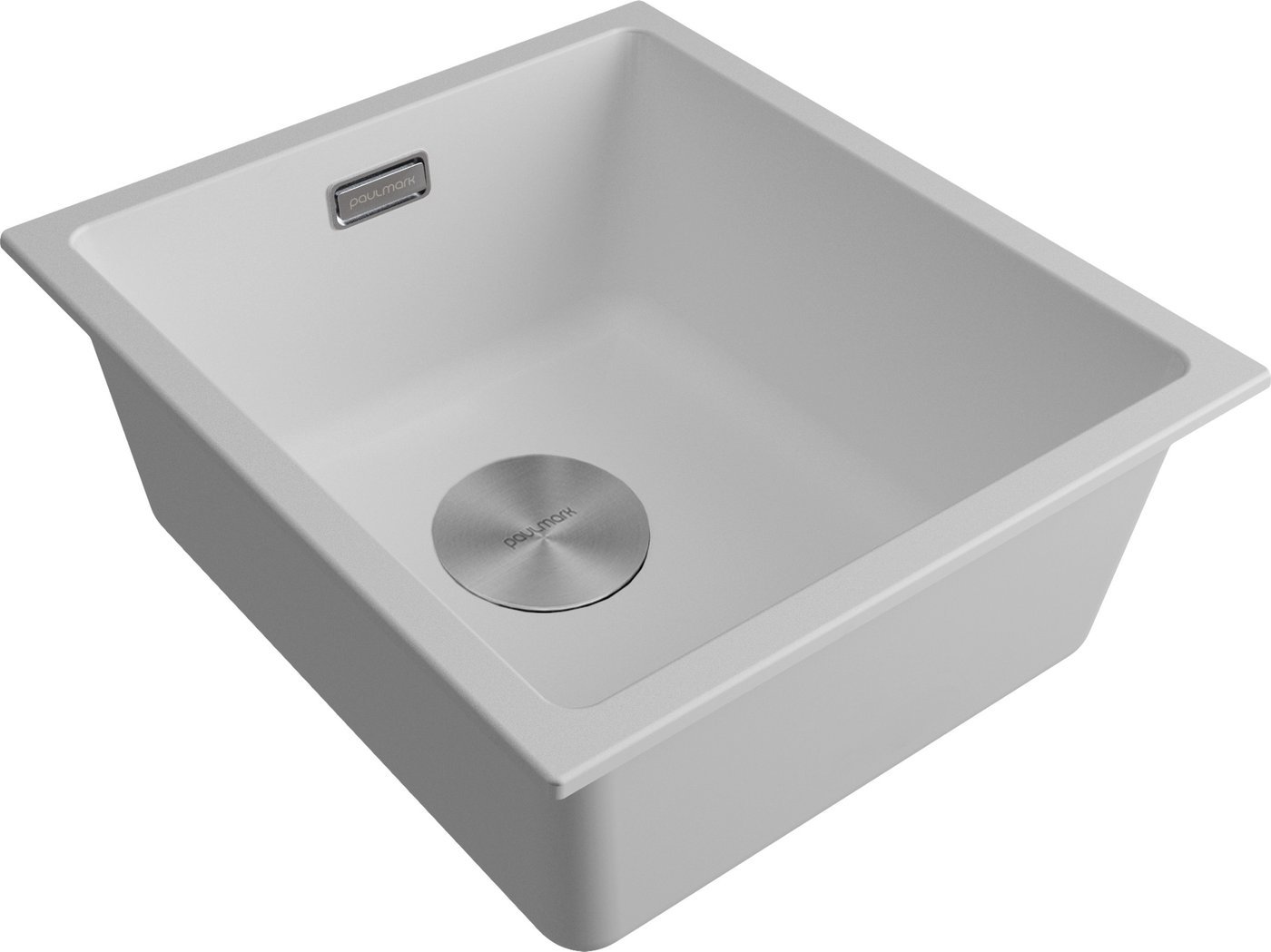 Кухонная мойка Paulmark IT-Granit Lumi 41 Uni LU41-WH