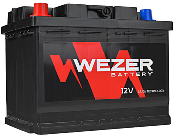 Автомобильный аккумулятор Wezer WEZ75680L (75 А·ч)