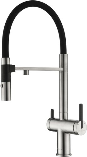 Смеситель Paulmark Gravity Gr213888-BS (стальной/нержавеющая сталь)
