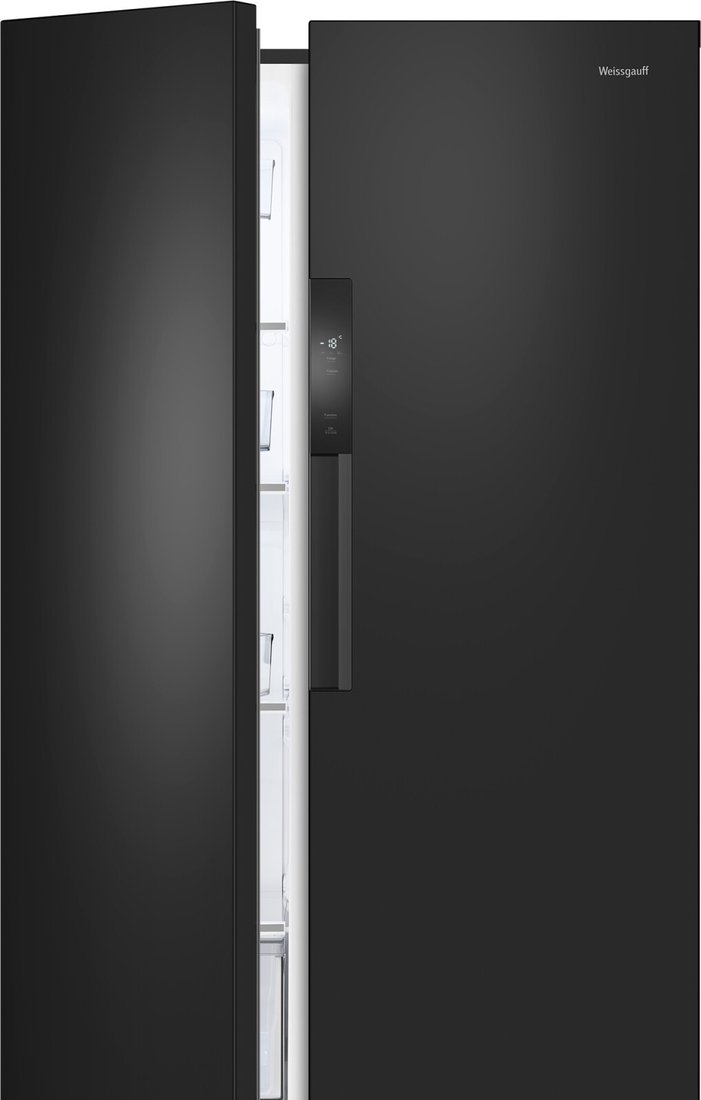 Холодильник side by side Weissgauff WSBS 550 Built-in NoFrost Inverter Black