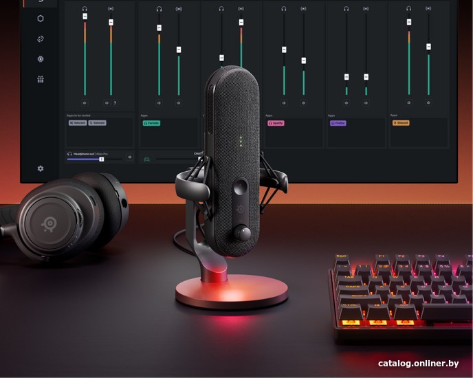 Проводной микрофон SteelSeries Alias