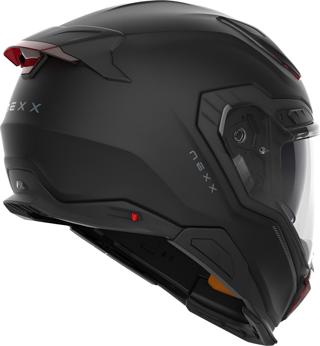 Мотошлем Nexx Helmets X.WST3 Plain (2XL, черный)