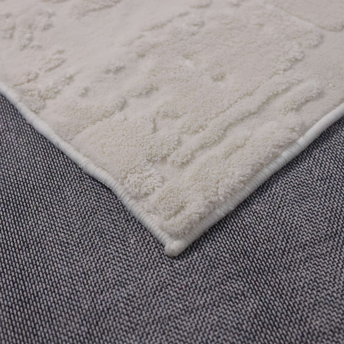 Ковер для жилой комнаты AksHome Homely RD 3 (160x200, кремовый)