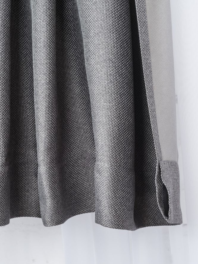 Штора Модный текстиль 01L1 112MT391019 (250x210, темно-серый)
