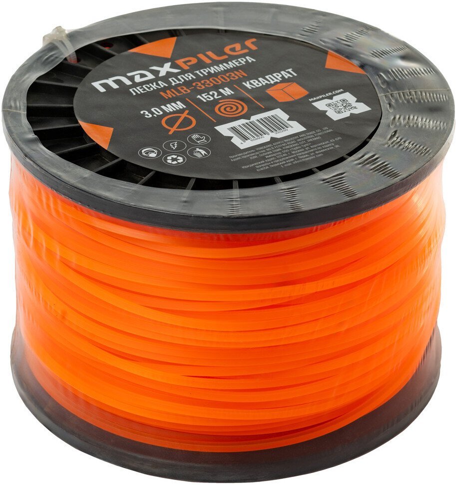 Леска для триммера MaxPiler MLB-33003N