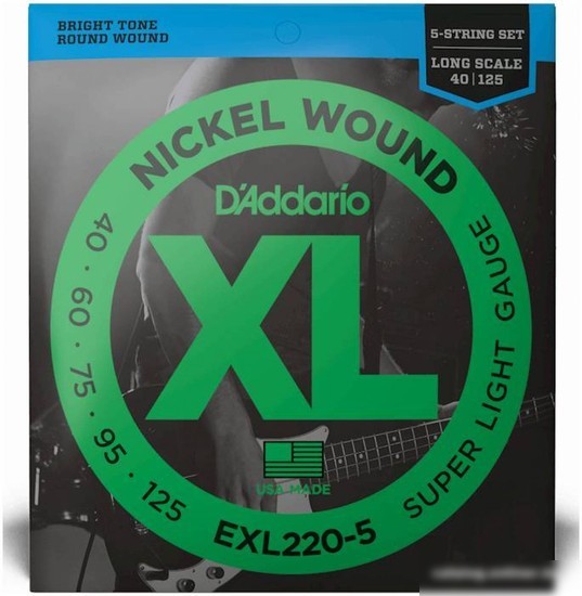 Струны для гитары D'Addario EXL220-5