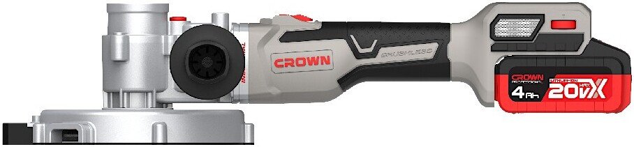 Дисковая (циркулярная) пила Crown CT25030HX-4 BMC (с 2-мя АКБ, кейс)