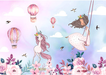 Виниловые обои Citydecor Princess 8 200x140