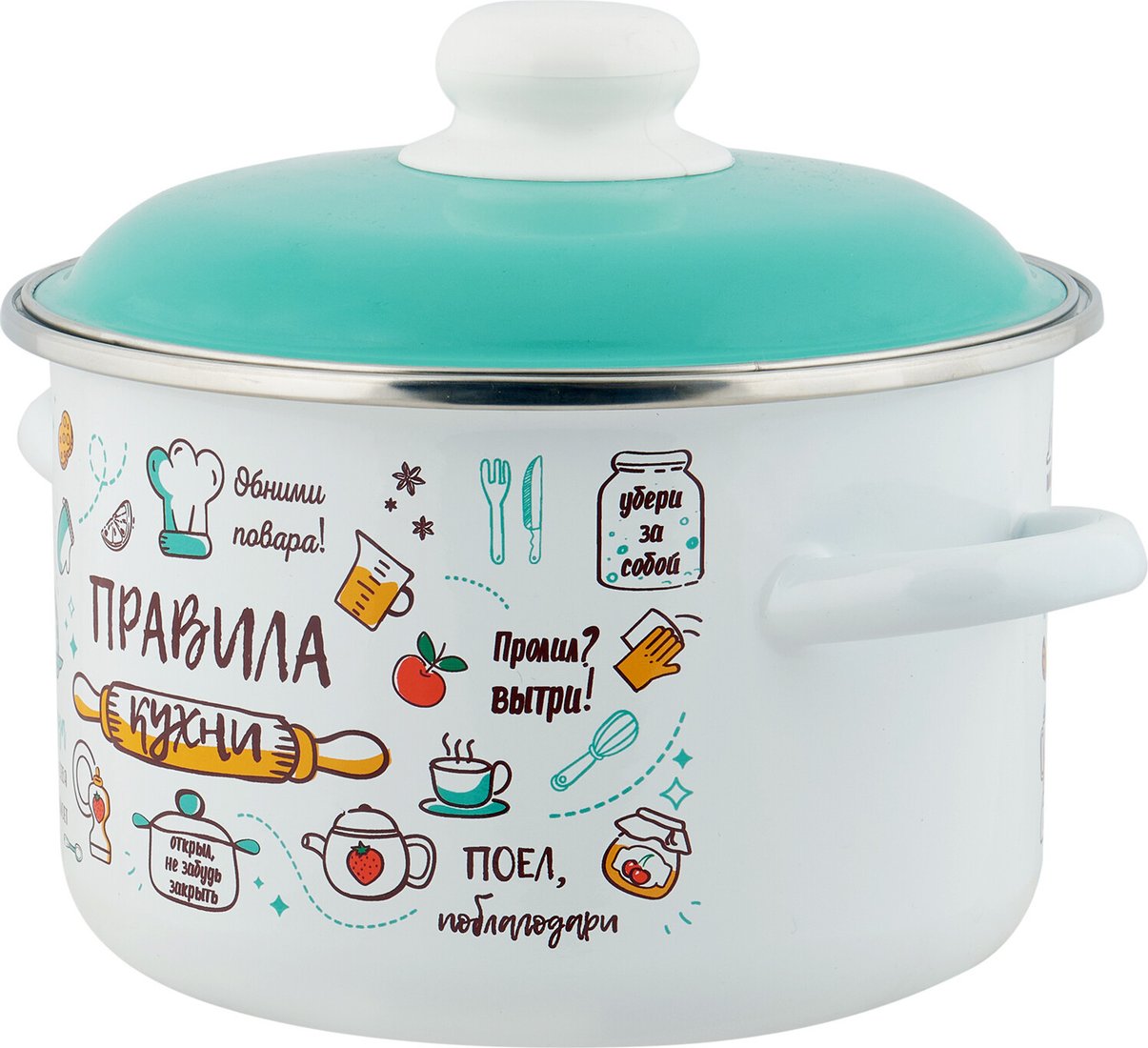 Кастрюля Appetite Правила кухни 6RD181M