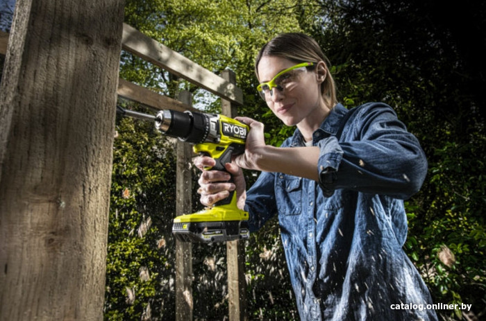 Ударная дрель-шуруповерт Ryobi RPD18X-2C52S 5133005527 (с 2-мя АКБ 2 Ач+5 Ач, сумка)