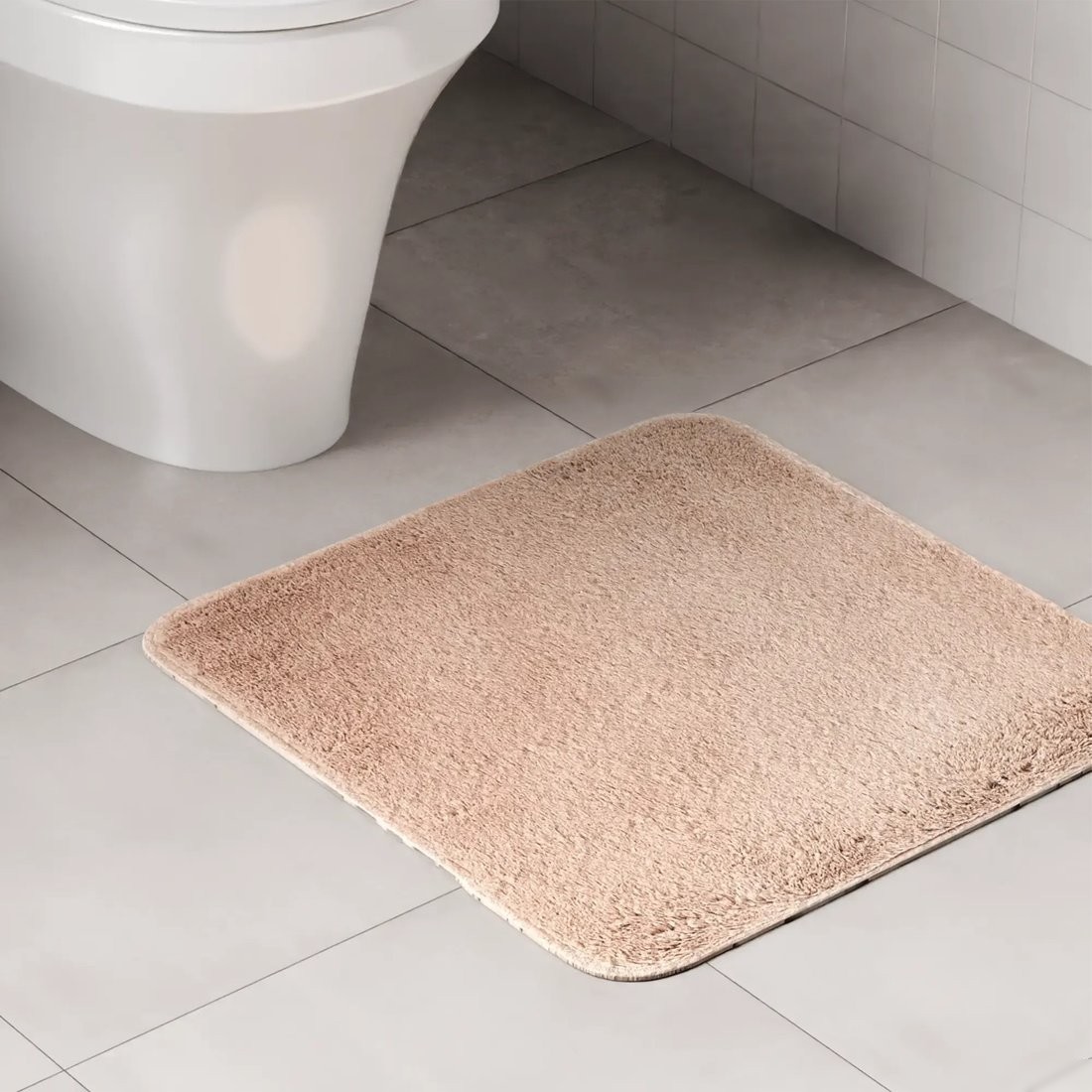 Коврик для ванной Swensa Swanny Moon 4 50x50см SWM-2400BG-T (серый/бежевый)
