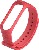 Ремешок Xiaomi ребристый для Mi Band 3 (красный)