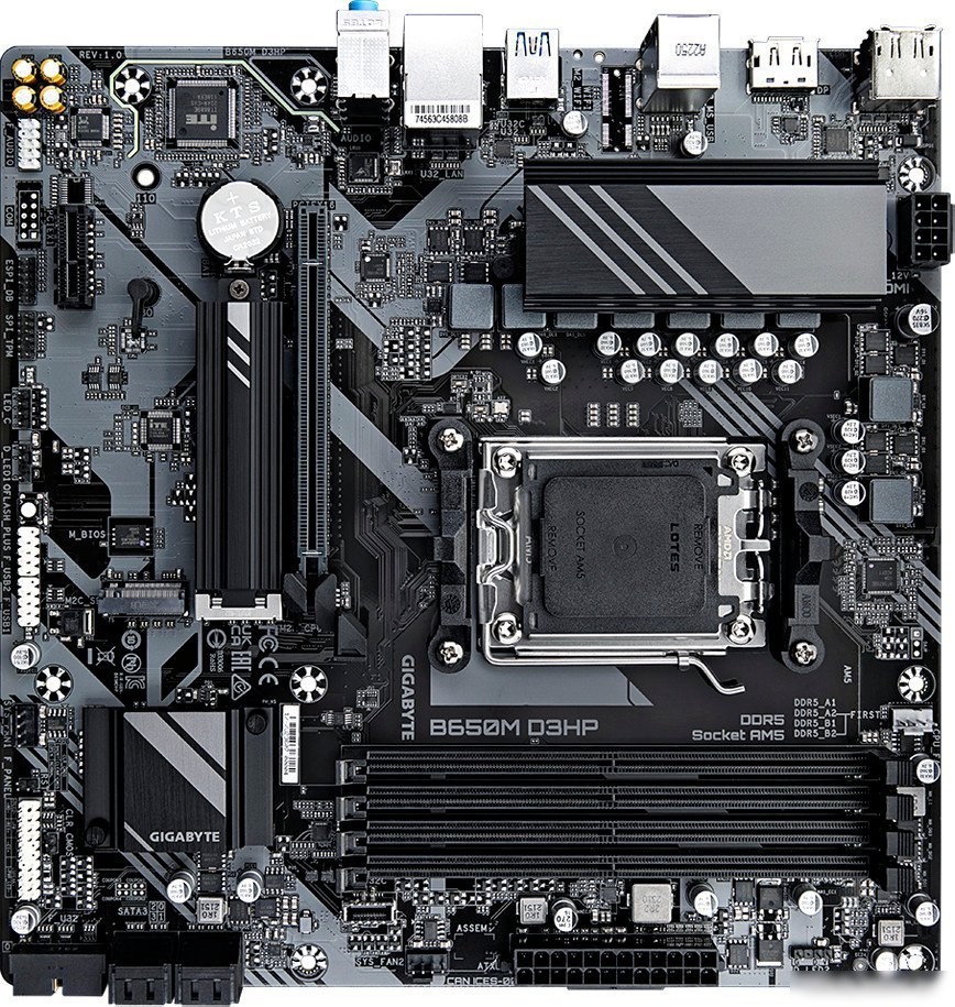Материнская плата Gigabyte B650M D3HP (rev. 1.0)